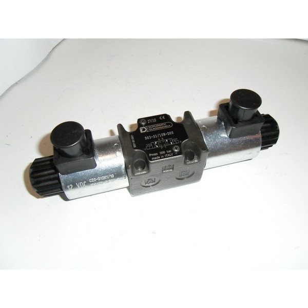 Solenoid direct. control valve