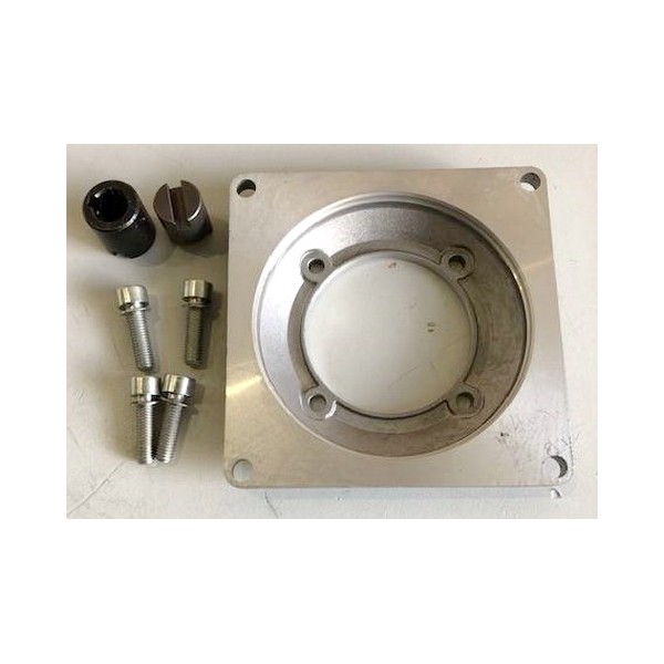 Accouplement entre pompe et moteur électrique