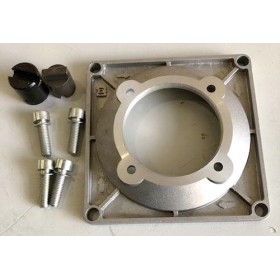 Accouplement entre pompe et moteur électrique
