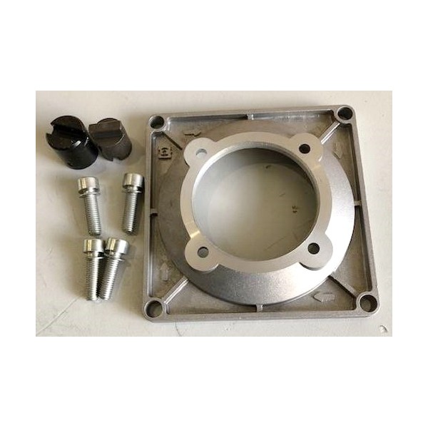 Accouplement entre pompe et moteur électrique