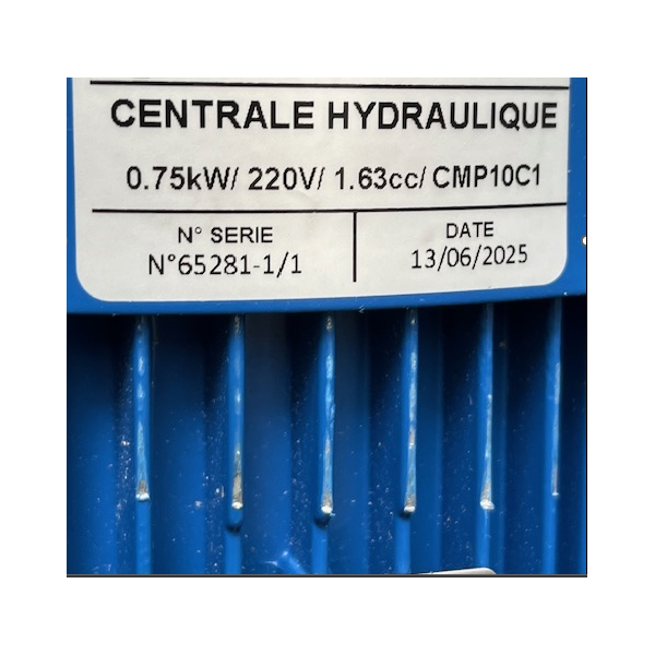 Centrale Hydraulique