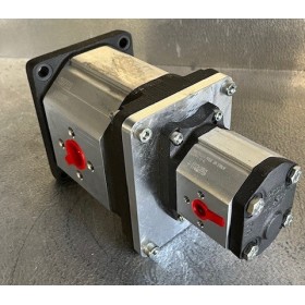 Pompe double à engrenage