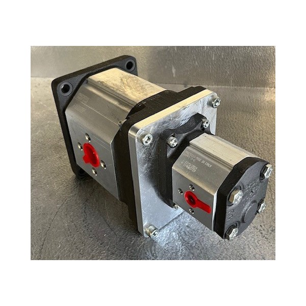 Pompe double à engrenage