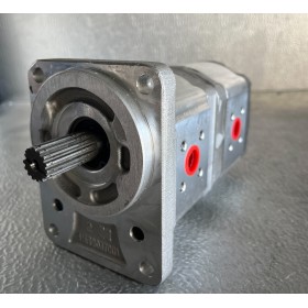 Pompe à engrenage double