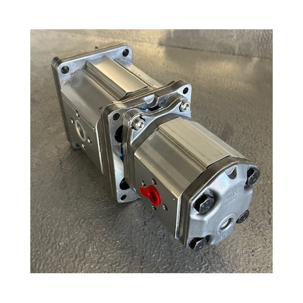 Pompe double à engrenage