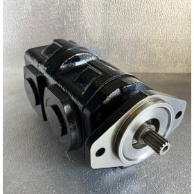 Pompe à engrenage double