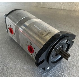 Pompe double à engrenage