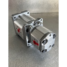 Pompe à engrenage double