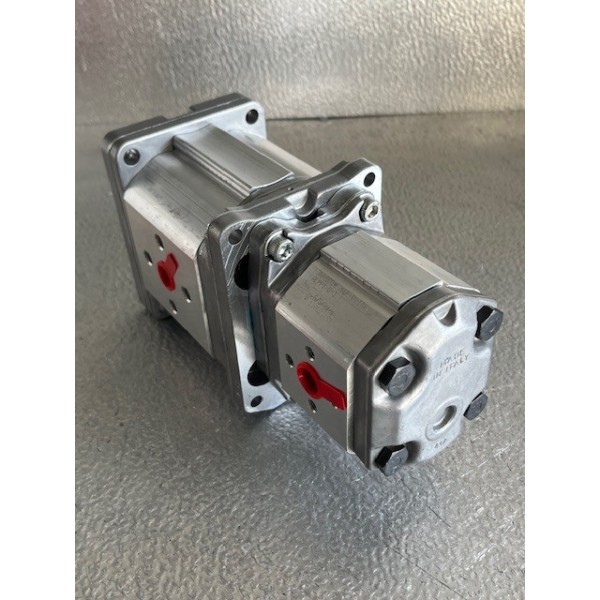 Pompe à engrenage double