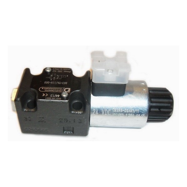 Solenoid direct. control valve