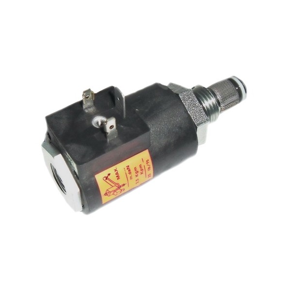 Solenoid direct. control valve