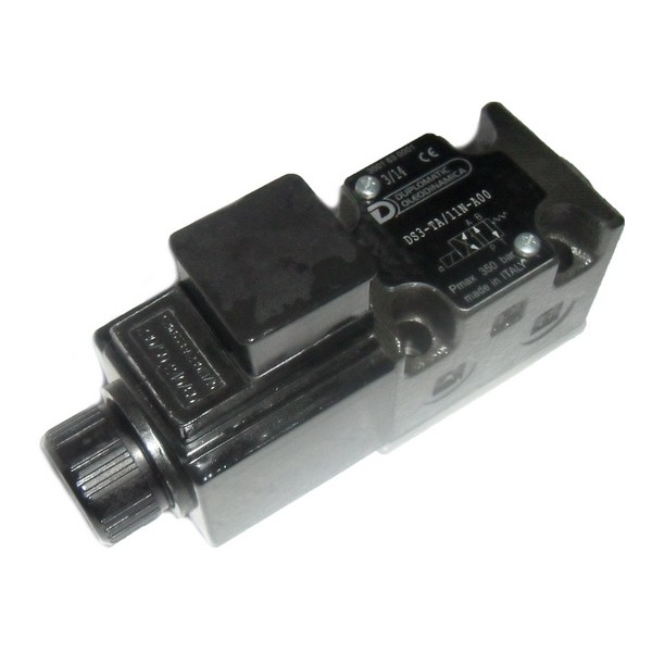 Solenoid direct. control valve