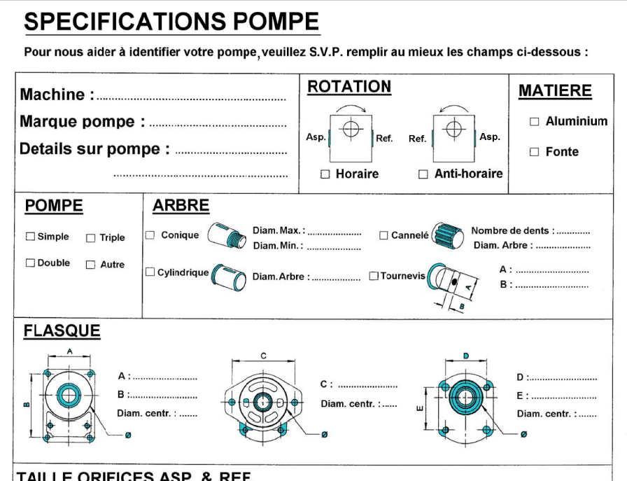 Moteur de pompe hydraulique - Parts&Go